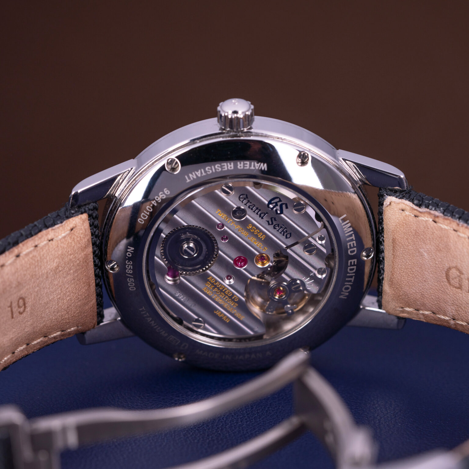 Rare The First Grand Seiko Titanium SBGW-295G from 2024.