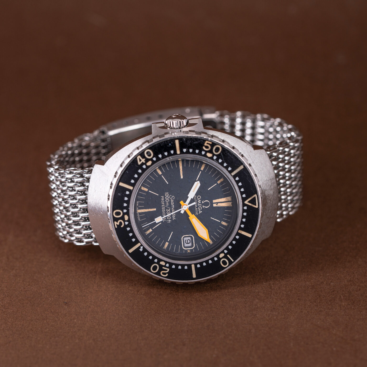 Very rare Omega Seamaster 1000 "The Grand" diver's watch from 1980.