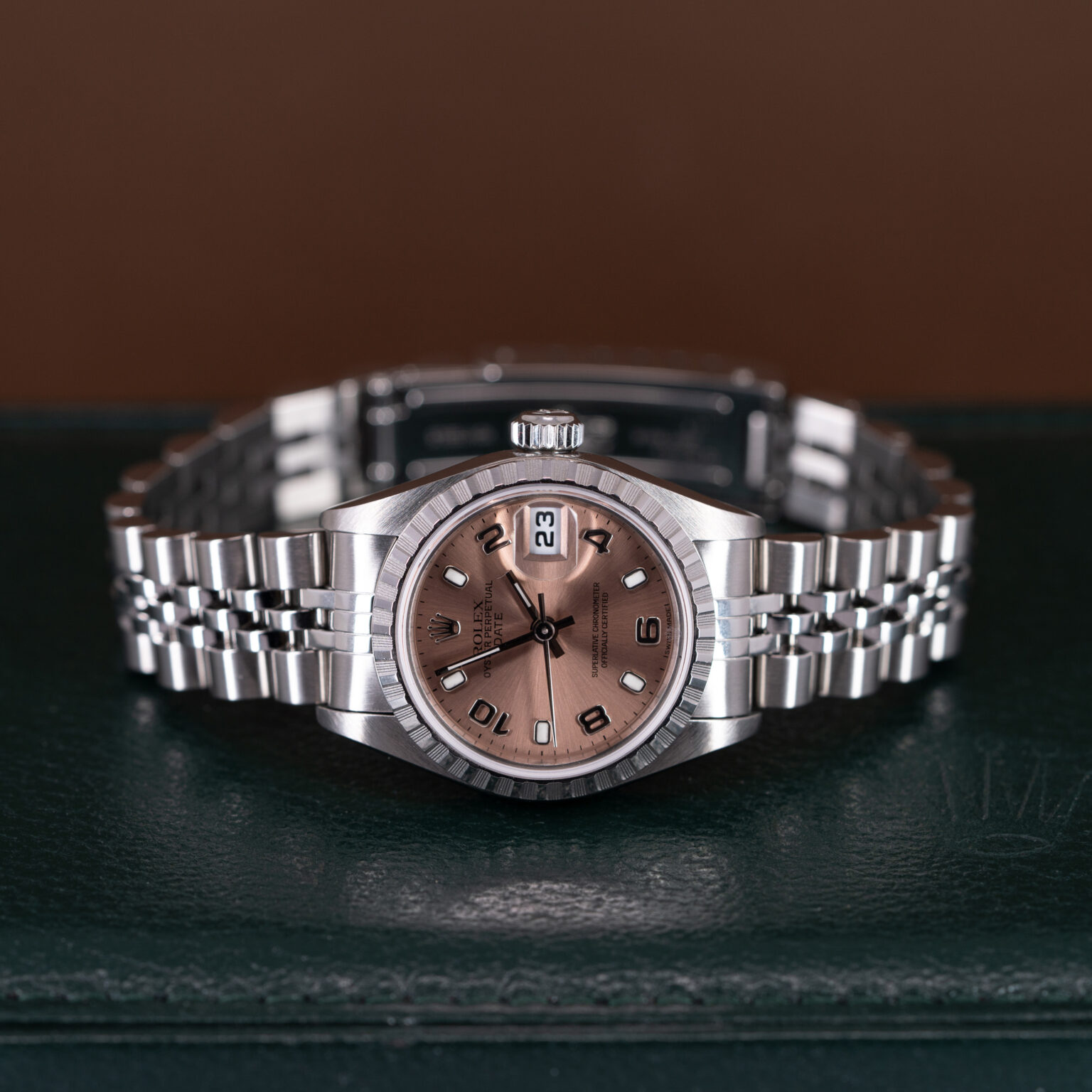 Very fine Rolex Oyster Perpetual Date Lady ref. 79240 from 1999.