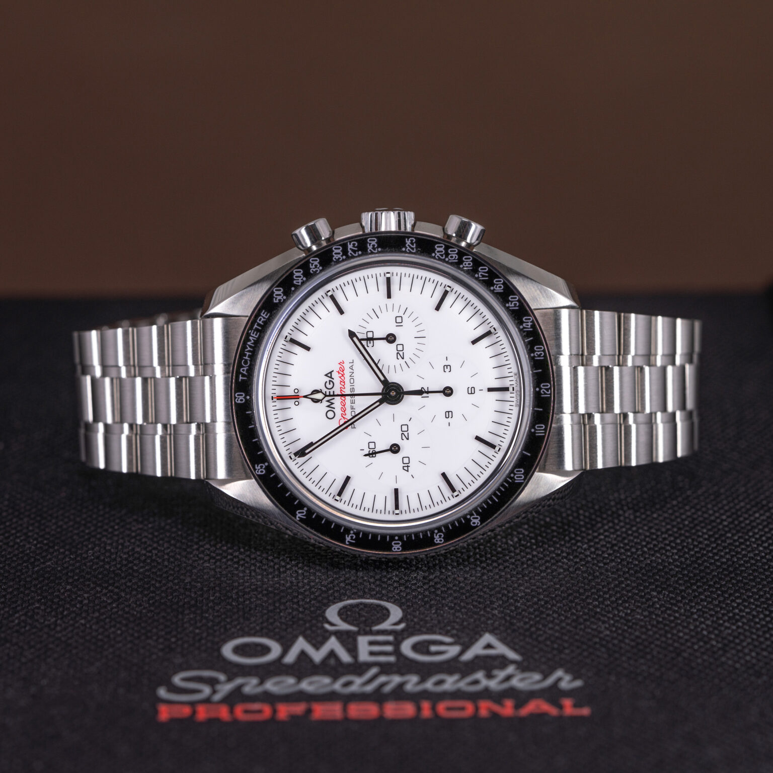 Omega Speedmaster Professional Co-Axial White from 2026.
