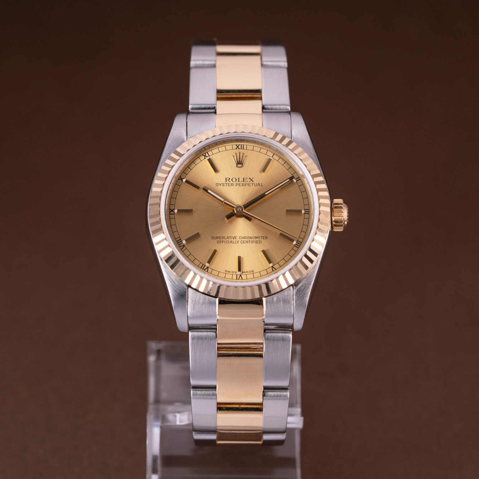 Rolex Oyster Perpetual 31 ref. 77513 from 2005.