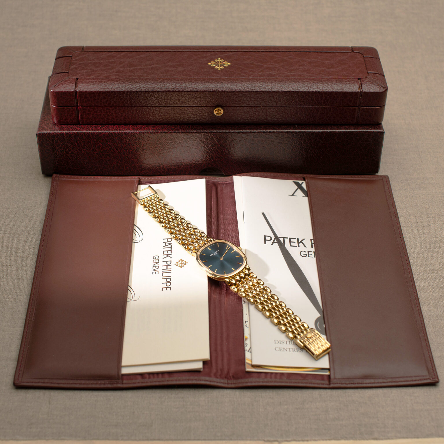 18k Patek Philippe Ellipse Jumbo ref. 3738/122 from 1998.