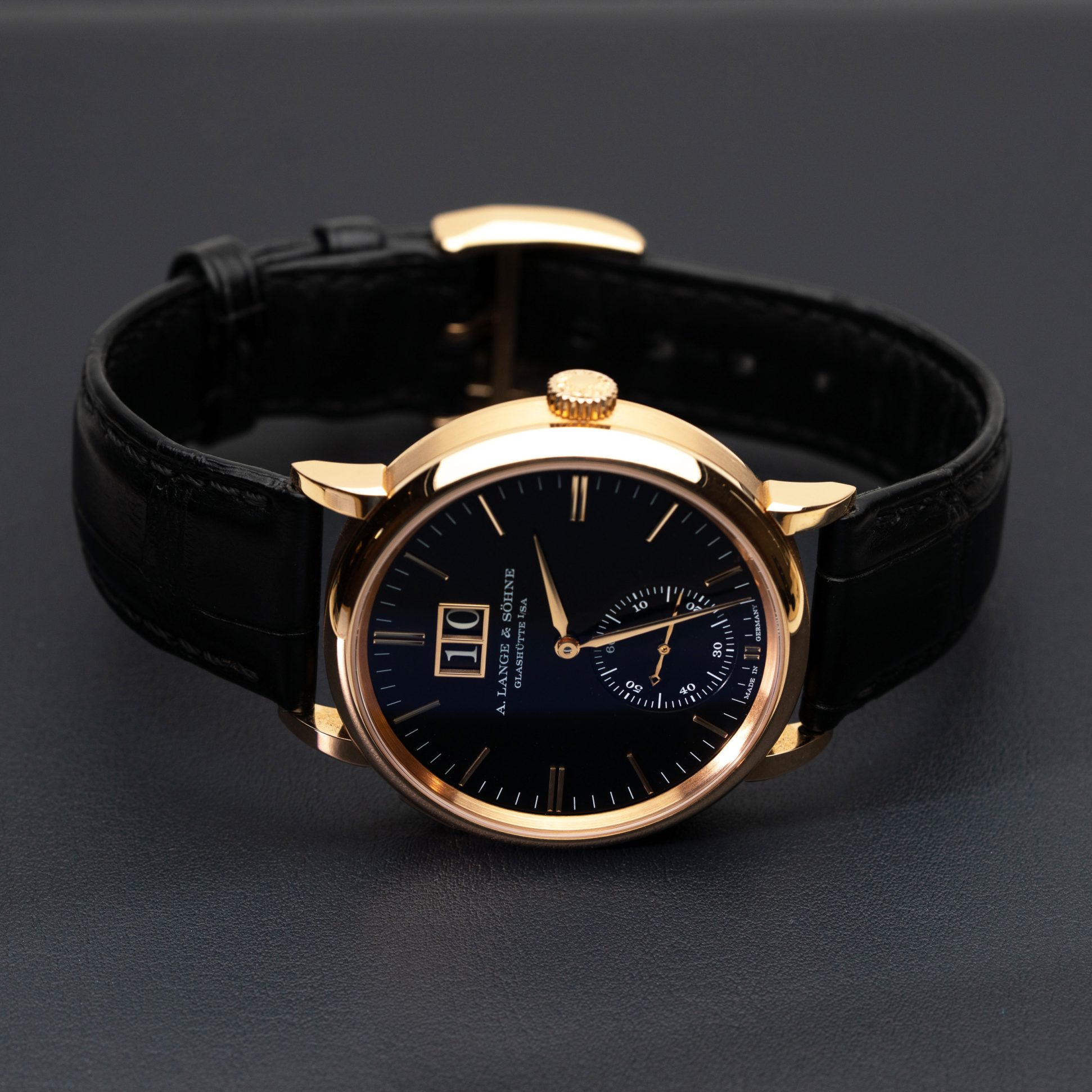 A.Lange & Söhne Saxonia Grossdatum from 2022.
