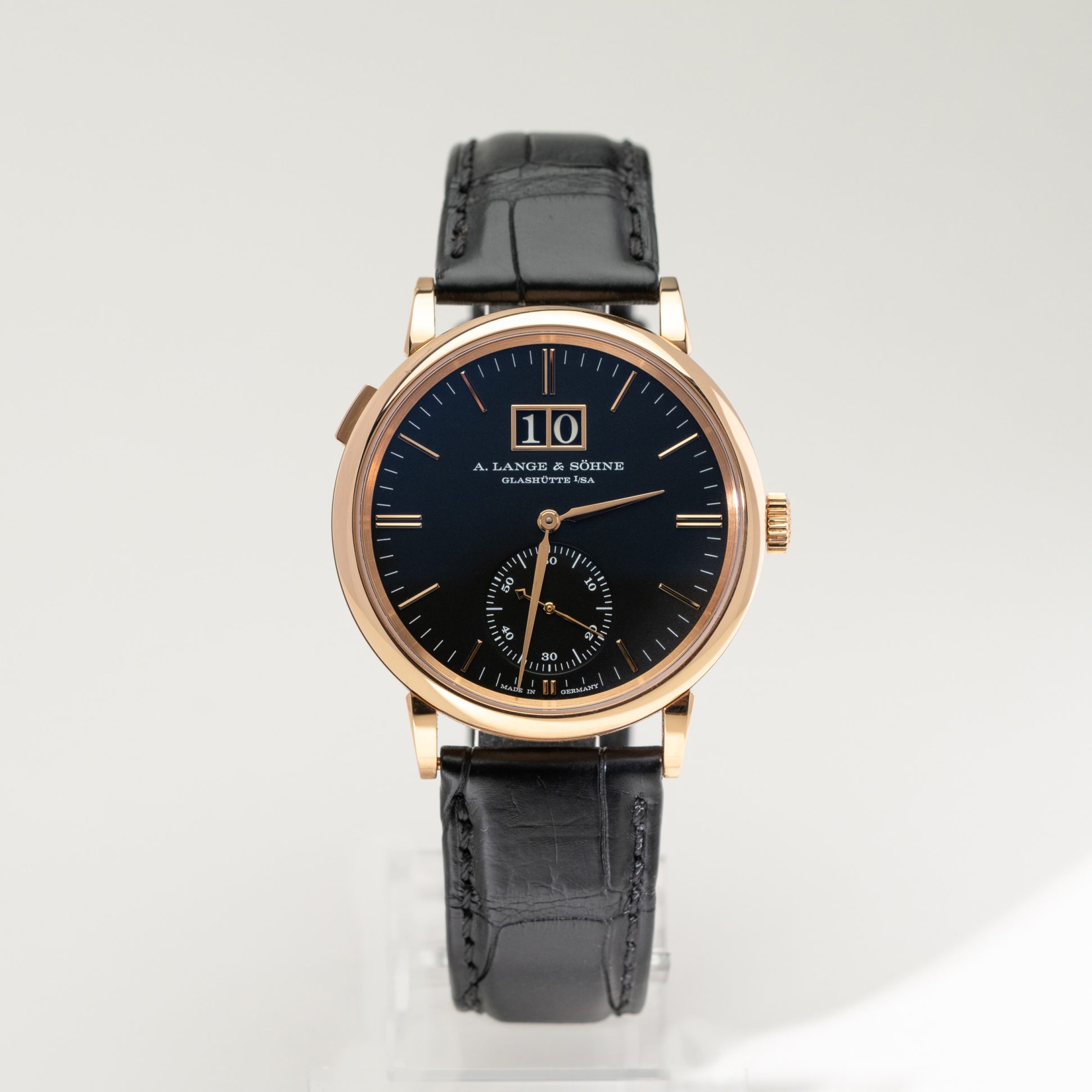 A.Lange & Söhne Saxonia Grossdatum from 2022.