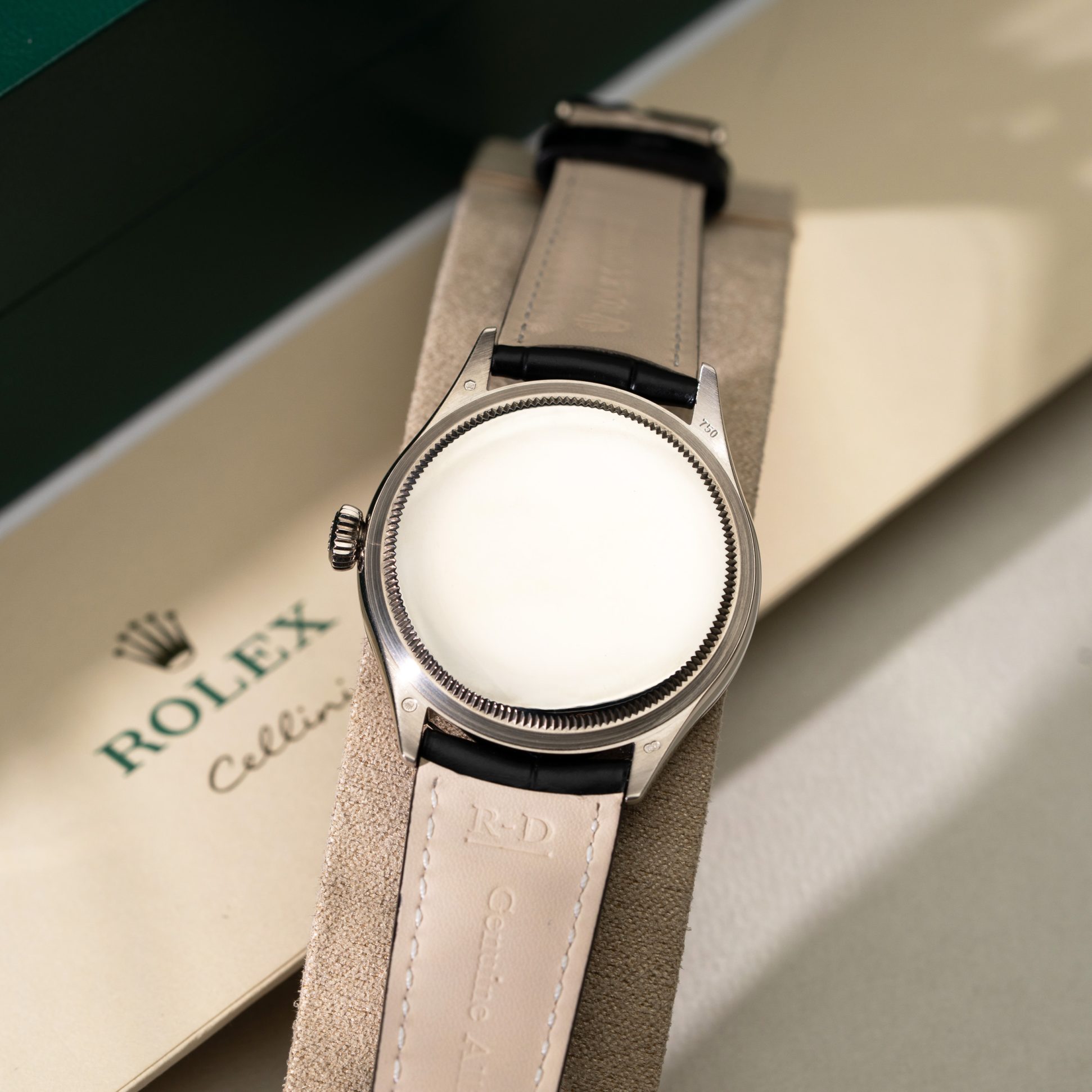 18k Rolex Cellini-Time 50509 from 2019.