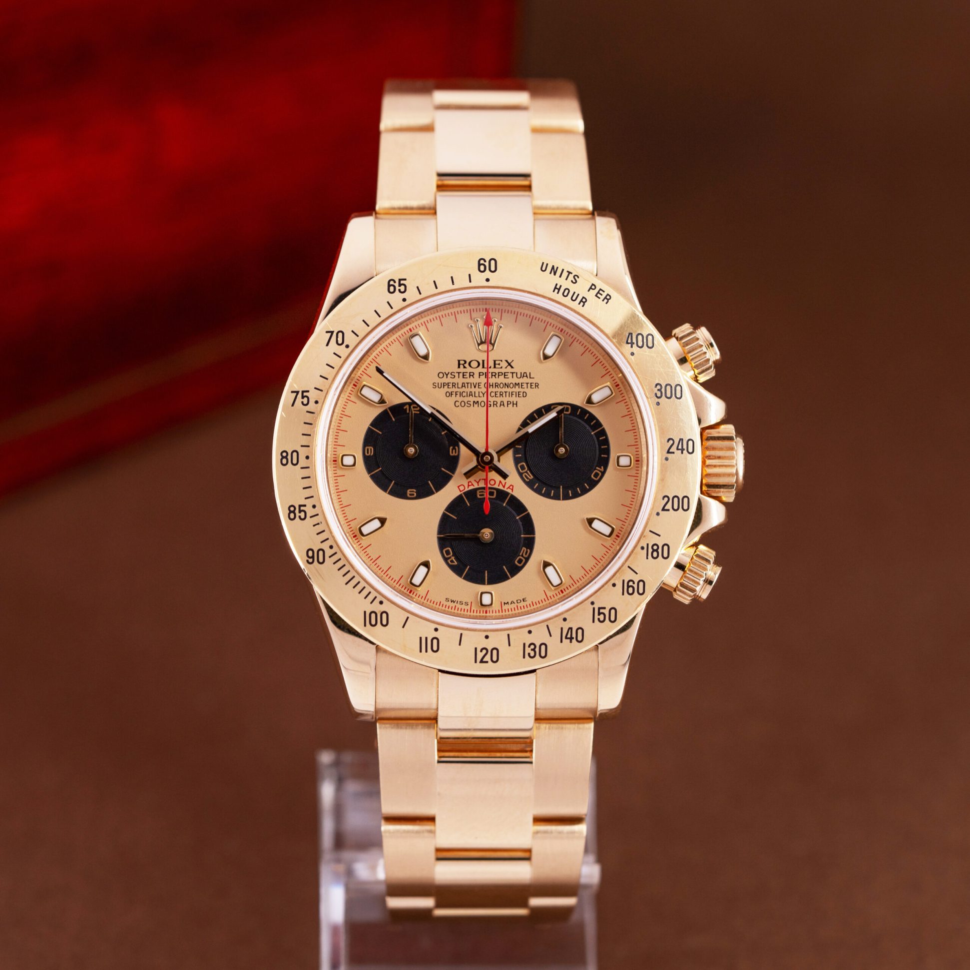Extremely Rare 18k Rolex Cosmograph Daytona Paul Newman from 2001.