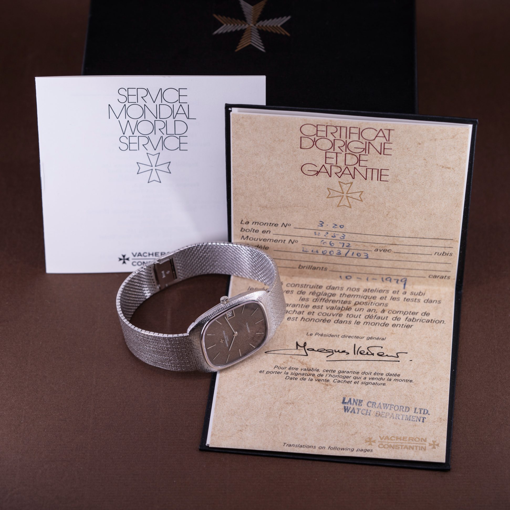 Vacheron Constantin Ultrathin Automatic ref. 2045Q from 1979