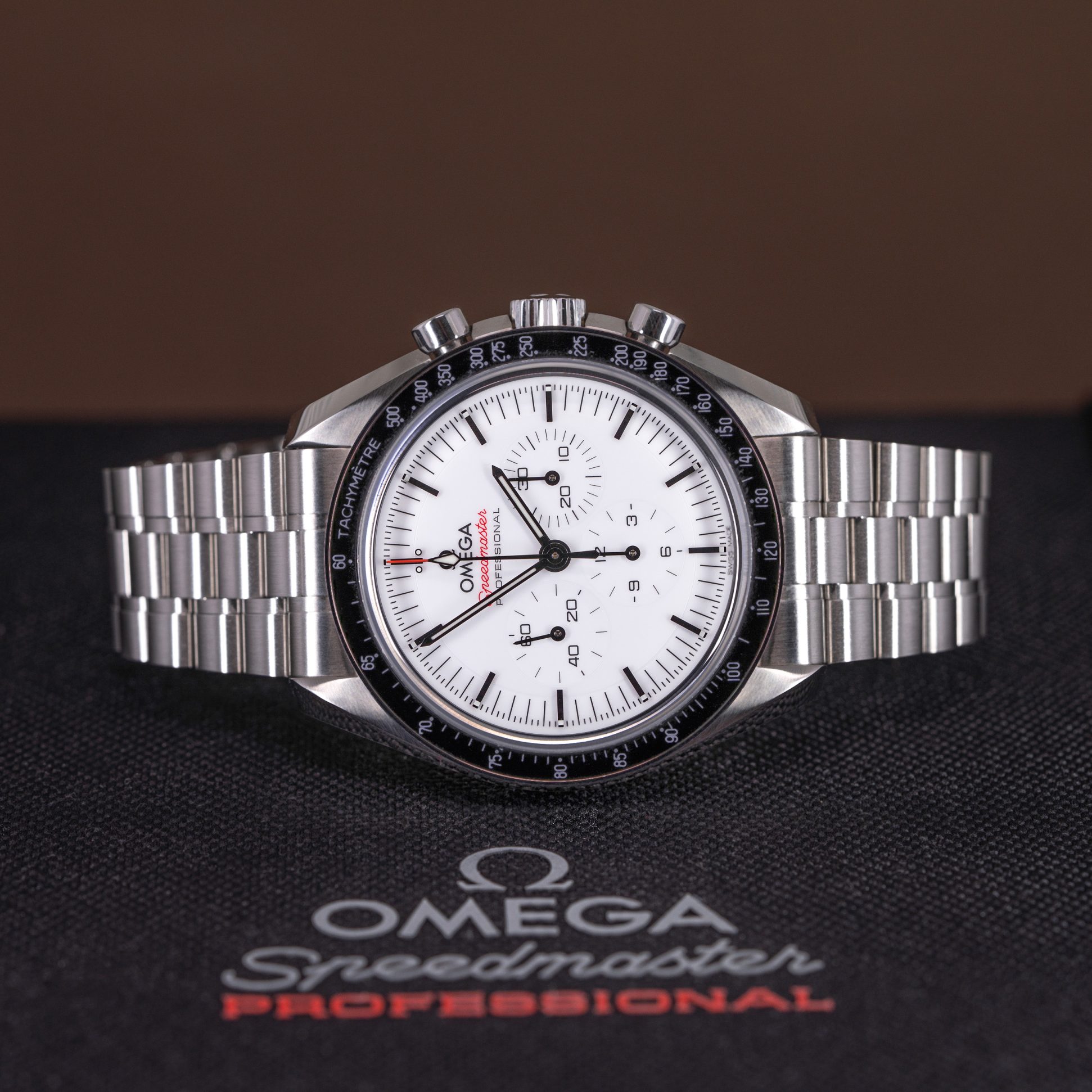 Omega Speedmaster Professional Co-Axial White from 2026.