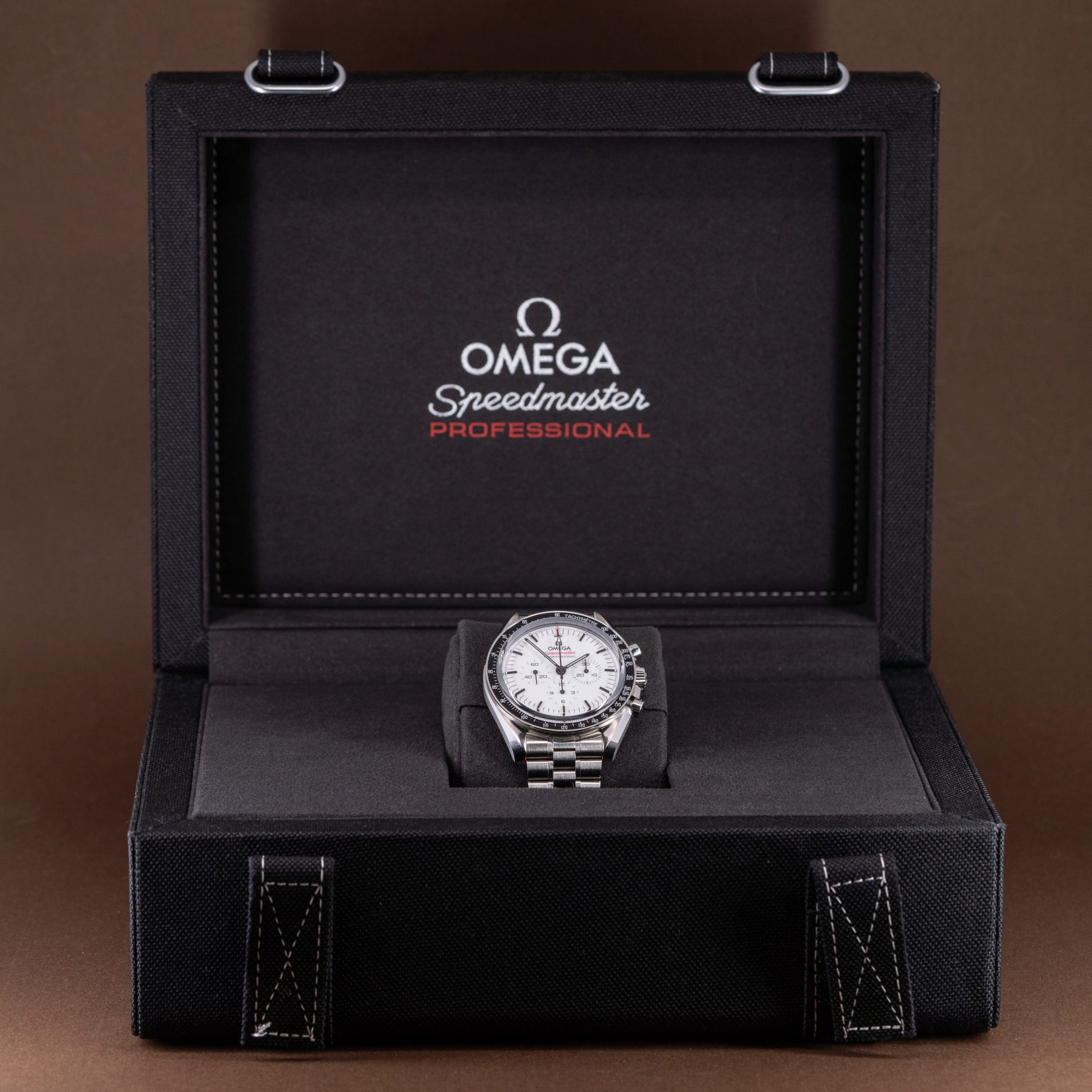 Omega Speedmaster Professional Co-Axial White from 2026.