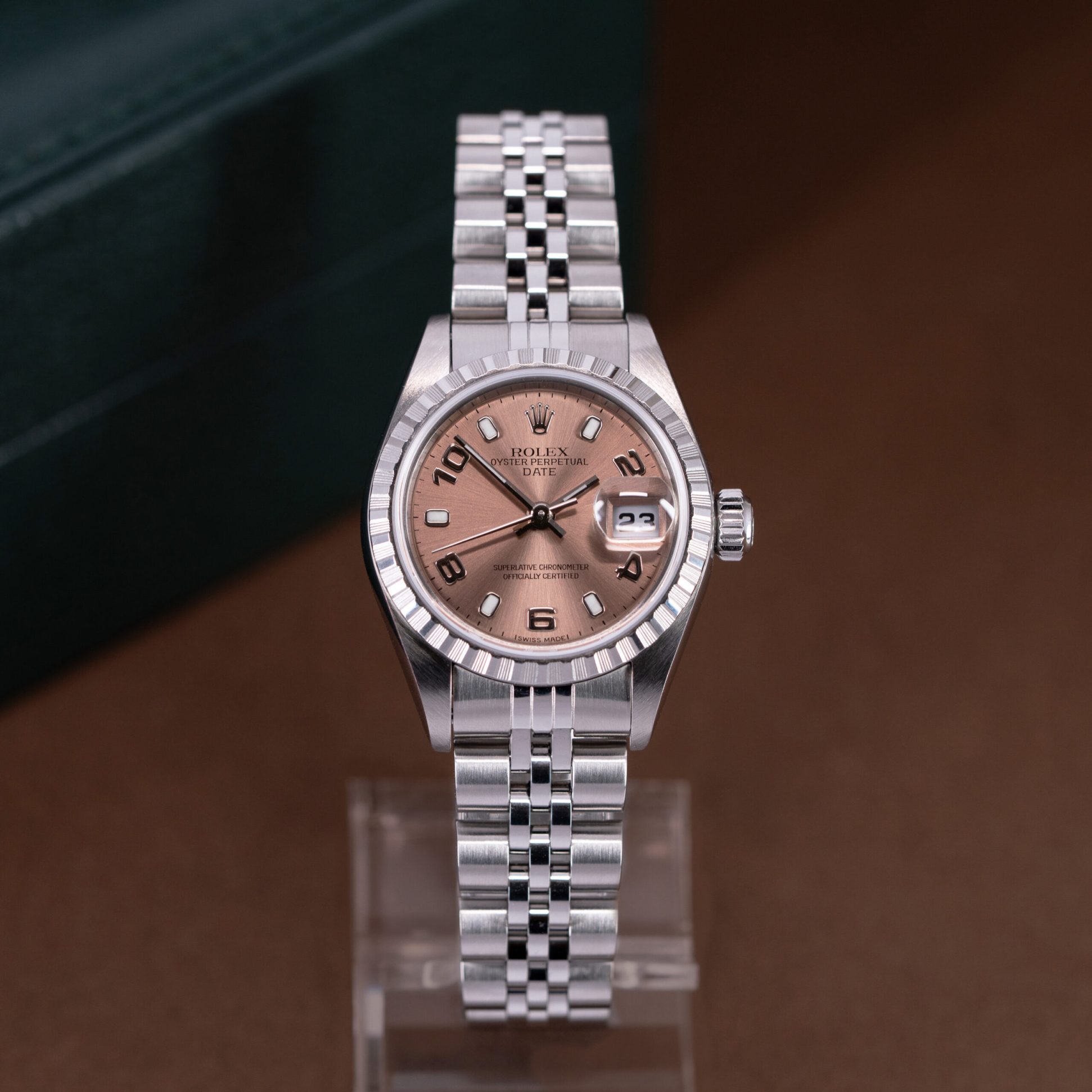 Very fine Rolex Oyster Perpetual Date Lady ref. 79240 from 1999.