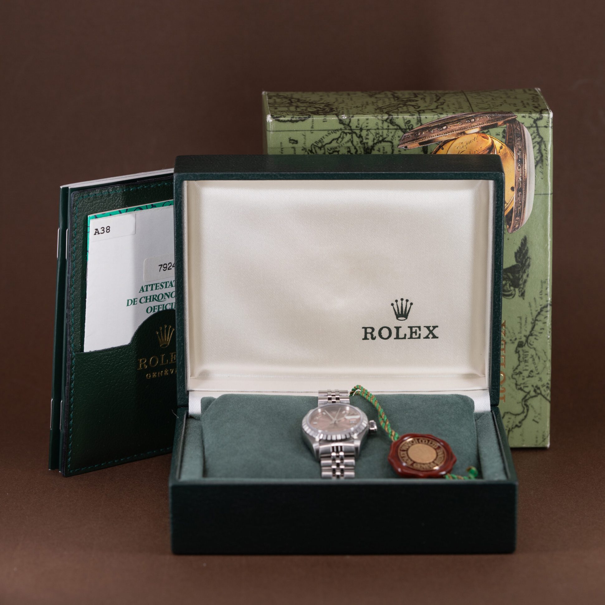 Very fine Rolex Oyster Perpetual Date Lady ref. 79240 from 1999.