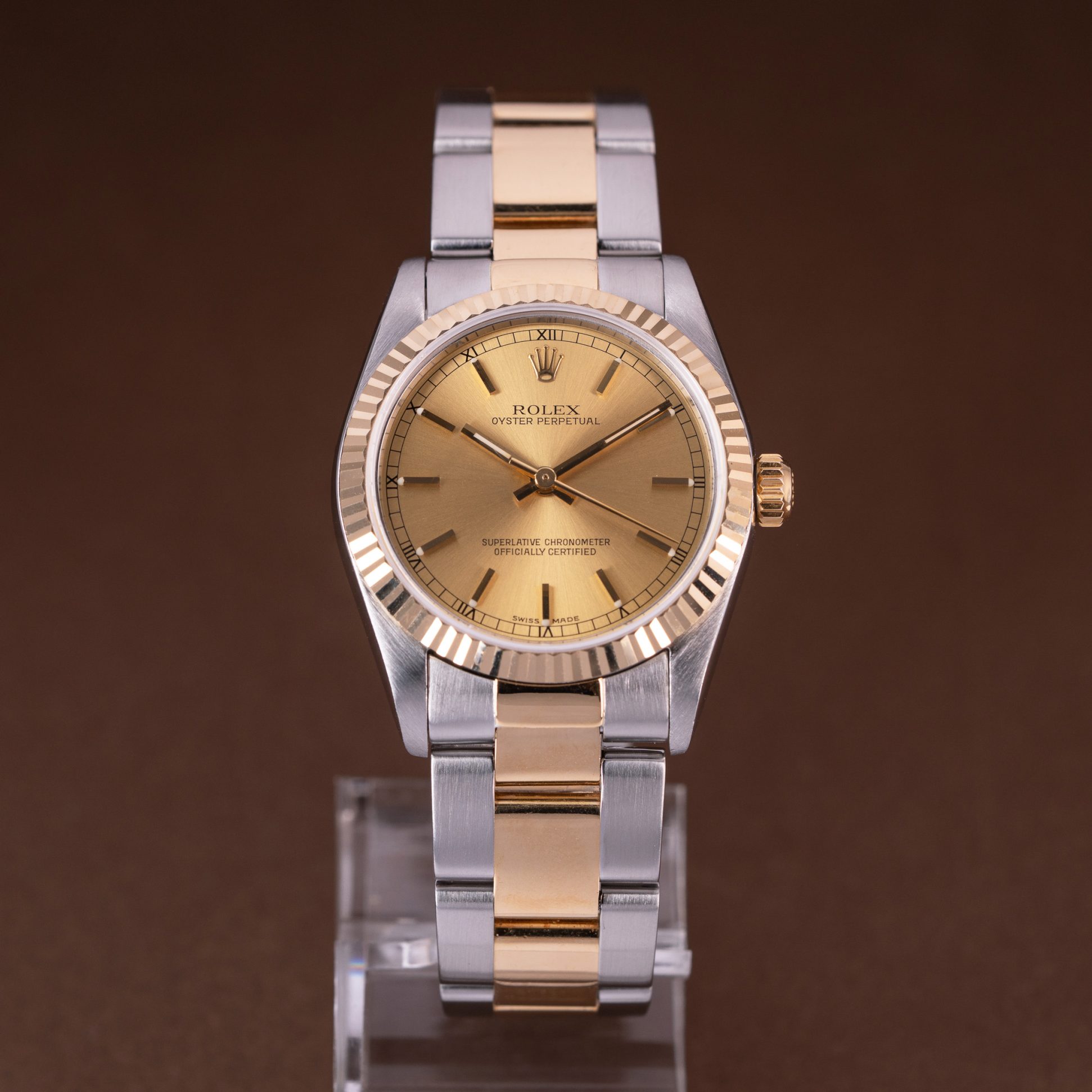 Rolex Oyster Perpetual 31 ref. 77513 from 2005.