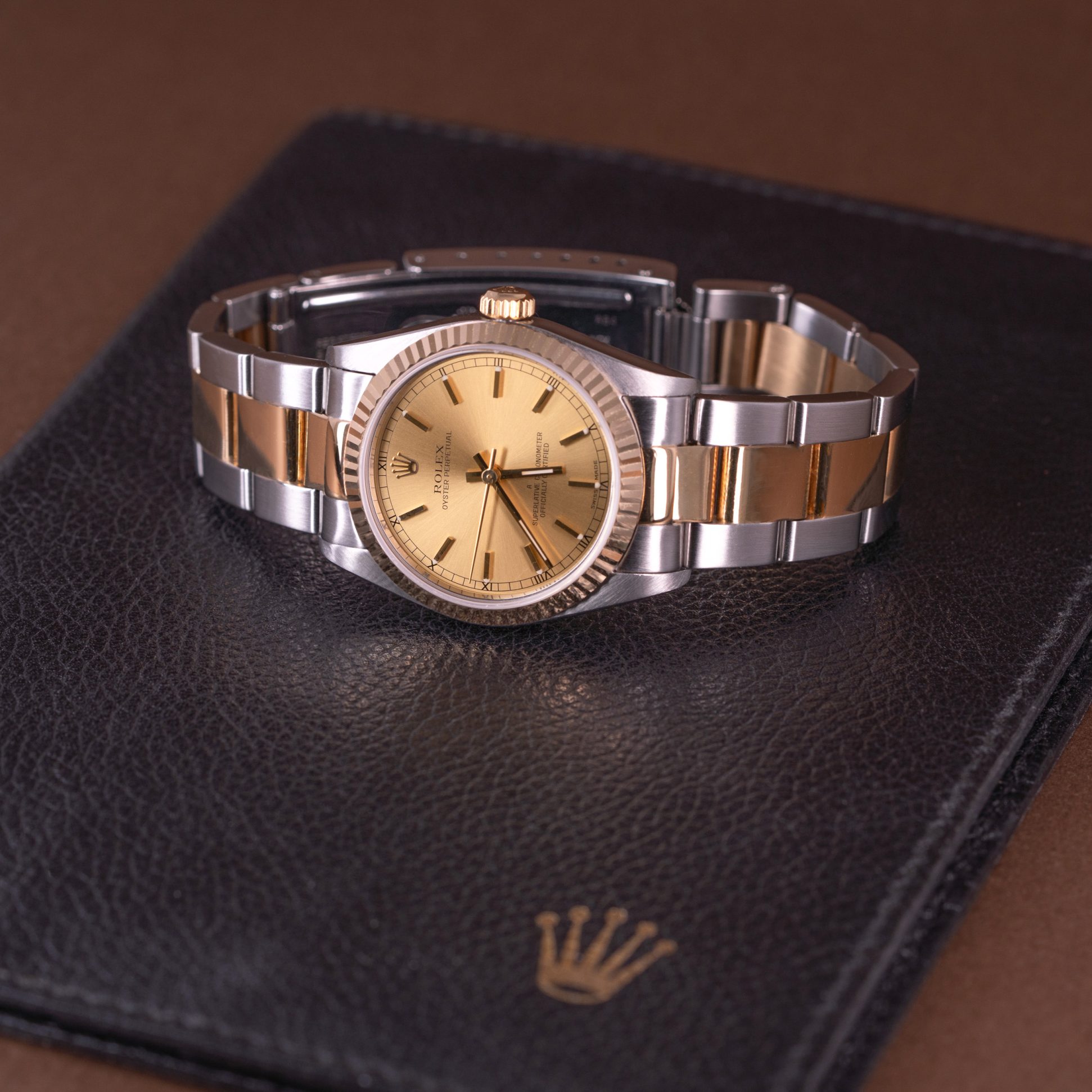 Rolex Oyster Perpetual 31 ref. 77513 from 2005.