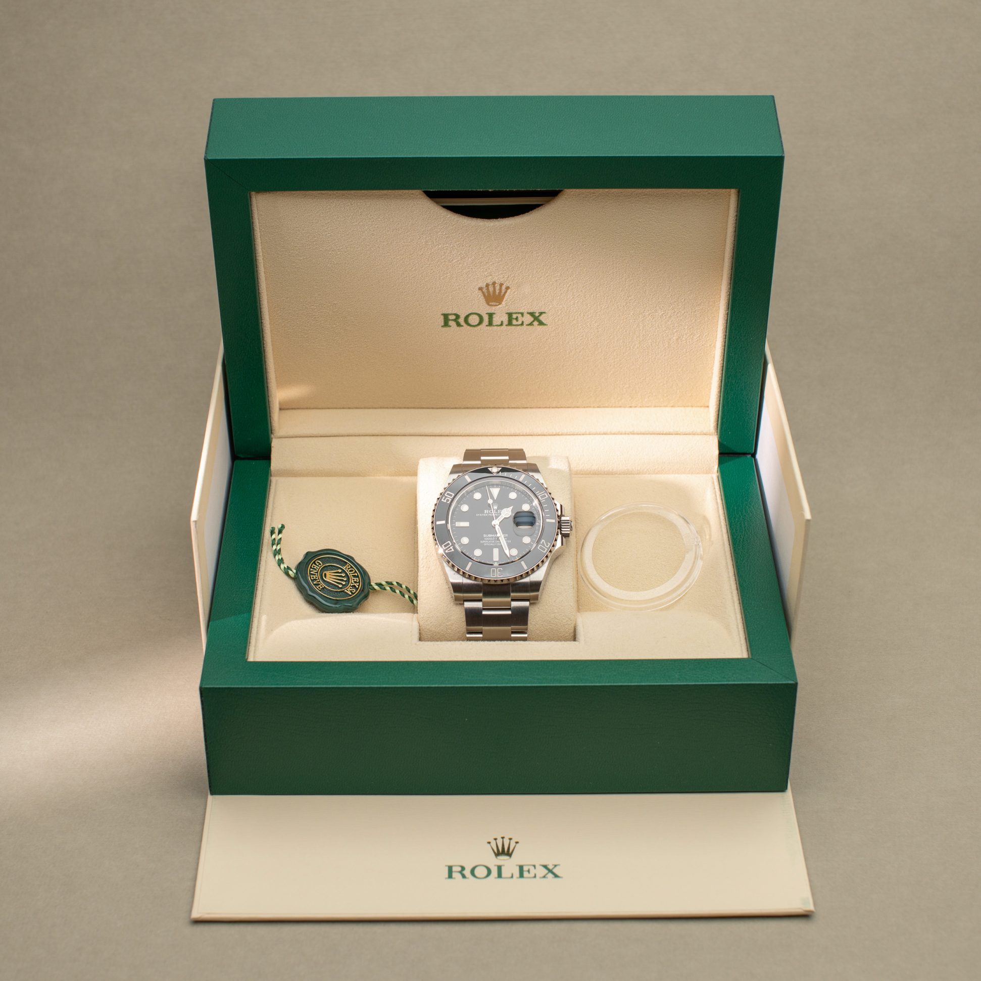 NOS Rolex Submariner Date ref. 126610LN from 2021.